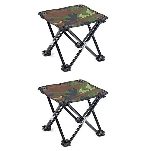 Produktbild: BESPORTBLE Tragbarer Angelstuhl 2st Angelstuhl Klappstuhl Angelausrüstung Für Freizeitzwecke Campinghocker Sitz Draussen Hocker Malhocker Kind Klapphocker