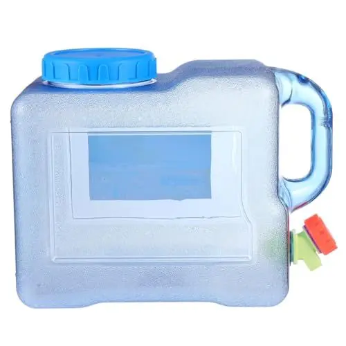 Produktbild: BESPORTBLE Tragbarer Pc Wasserbehälter für Autos Robuster Kunststoff Wassertank mit Wasserhahn und Griff für Garten Reisen und Camping