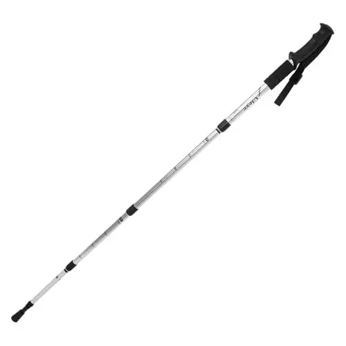 Produktbild: BESPORTBLE Trekkingstock Aus Aluminiumlegierung Gehstock Reisestock Für Ältere Menschen Verstellbarer Wanderstock Einziehbarer Stock Kletterstab Einziehbarer Spazierstock Älterer Stock