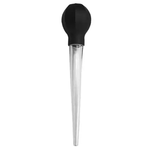Produktbild: BESPORTBLE Truthahn-bratspritze Große Soßenpumpe Kunststoff-silikon-injektor Zum Grillen Leicht Zu Reinigen Spülmaschinenfest Ergonomischer Griff Schwarze Spitze