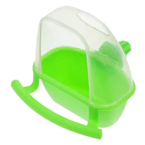 Produktbild: BESPORTBLE Vogelfutterbox Vogelkäfig-futterbecher Vogelkäfig-zubehör Wasserspender Für Vögel Finkenfutter Eingesperrt Hängender Futterspender Für Hühner Vogelfutterstation Coop Plastik Green