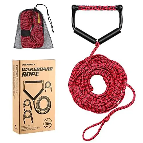 Produktbild: BESPORTBLE Wakeboard- Seil Hochleistungs- Wasserski- Seil Schwimmend Griff Kneeeboard Seil Verstellbares Wakeboardseil