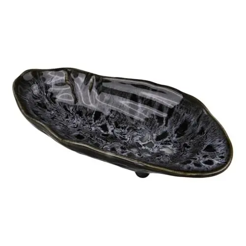Produktbild: BESPORTBLE Wasserspender für Schmetterlingsbienen Bienenhaus Garten Schmetterling Sittich-Futter Schmetterlingsfutterer Bienenfutterer Schmetterlings-Feeder Gartendekoration Keramik Black