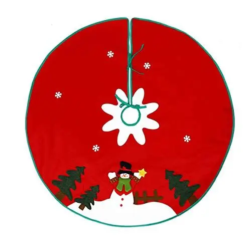 Produktbild: BESPORTBLE Weihnachtsbaumdecke, 99,1 cm, Rot