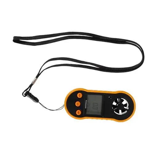 Produktbild: BESPORTBLE Ergonomisches Design Digital-anemometer Luftmessgerät Windgeschwindigkeitsmessung Luftmessgerät Hintergrundbeleuchtung