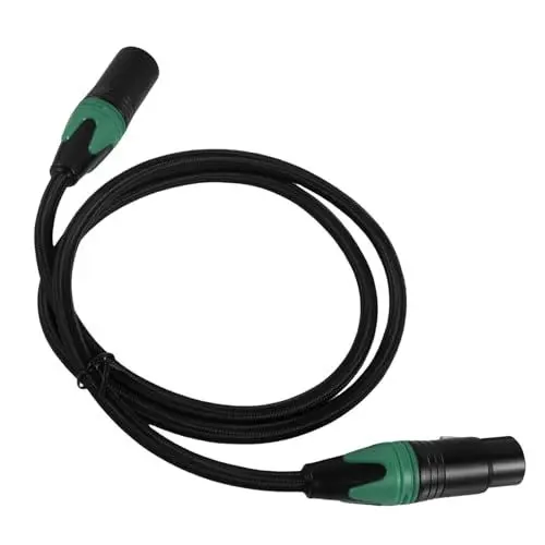 Produktbild: BESPORTBLE Xlr-kabel Geflochtenes Xlr-mikrofonkabel Aus Reinem Kupfer Für Mixer Und Audioanwendungen Stecker-buchse-poliges Anschlusskabel Für Mikrofone Und Soundkarten