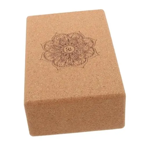Produktbild: BESPORTBLE Yoga Brick Cork Für Fitness Met Block High Density Trainingsgeräte Tragbare Yoga Versorgung