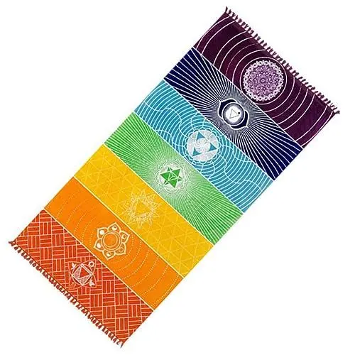 Produktbild: BESPORTBLE Yogahandtücher Sanddichte Stranddecke Strandmatte Picknickdecken Picknickmatte Strandtuch Haartuch Faltbare Stranddecke Handtücher Picknickdecke Am Strand Strand Yoga Badetuch