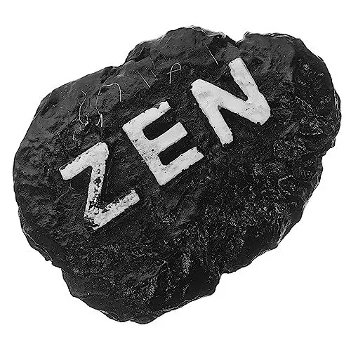 Produktbild: BESPORTBLE Mini-zen-garten-set Chinesische Steindekoration Bonsai-landschaftsbau Steingarten Für Die Inneneinrichtung Zen-felsen-dekoration