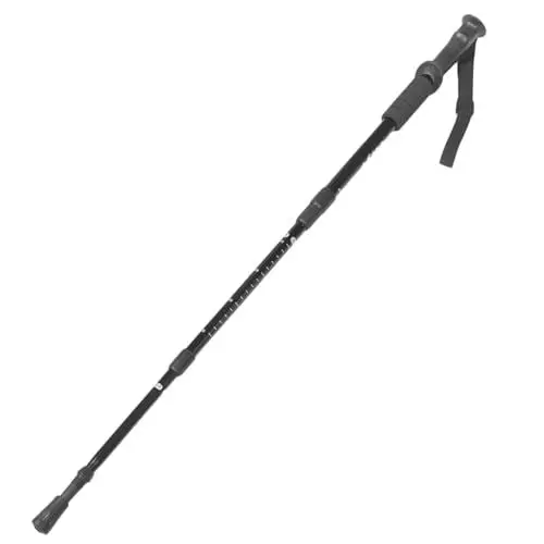 Produktbild: BESPORTBLE Laufstöcke Faltbarer Trekkingstock Tragbarer Rutschfester Vierstufig Verstellbar Ideal Für Outdoor Aktivitäten Und Bergwanderungen Faltbar