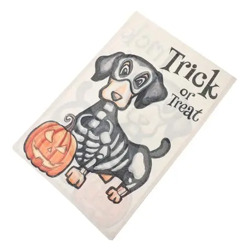 Produktbild: BESPORTBLE halloween pumpkin haloween pumpkin Herbstliche Gartenflagge Halloween-Flagge für den Außenbereich autumn decor Flaggen Festival-Gartenfahnendekor Gartenfahne Leinen