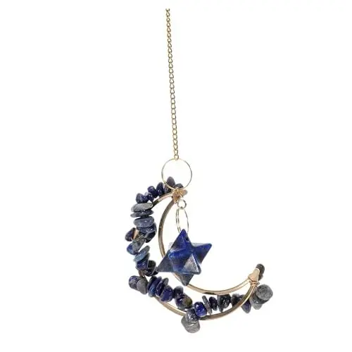 Produktbild: BESPORTBLE hochzeitsschmuck hochzeits schmuck Kristall-Lichtfänger -Maker-Anhänger hängende Dekoration für Lapislazuli Beleuchtung Mel Kristallkies Amethyst