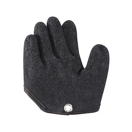 Produktbild: BESPORTBLE rutschfeste Angelhandschuhe Aus Pe-fadengewebe Anti-Handschuhe Für Jagd Im Innen Und Außenbereich Mit Schnalle Für Unkompliziertes Tragen Leicht Und Praktisch