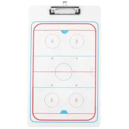 Produktbild: BESPORTBLE taktisches Brett Eishockey-Trainerausschuss Basketball- für whiteboard White Board Hockey-Pucks Hockey-Klemmbrett Nützliches Trainerboard Sport Trainer Bord Tafel PVC