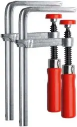 Produktbild: BESSEY Ganzstahl-Tischzwinge GTR12SET, Spannweite 120 mm Ausladung 60 mm, zum Fixieren von Führungsschienen der Marken Festool, Protool, Metabo, Makita, Hitachi/Hikoki, Gewicht 0,60 Kg