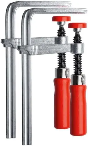 Produktbild: BESSEY Ganzstahl-Tischzwinge GTR12SET, Spannweite 120 mm Ausladung 60 mm, zum Fixieren von Führungsschienen der Marken Festool, Protool, Metabo, Makita, Hitachi/Hikoki, Gewicht 0,60 Kg