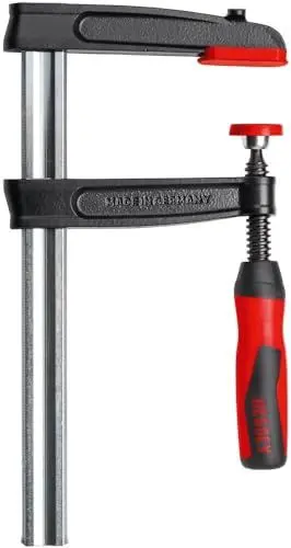 Produktbild: Bessey Temperguss-Schraubzwinge mit 2-Komponenten-Griff TPN60S12BE-2K Spann-Weite (max.):600 mm Ausladungs-Maße:120 mm