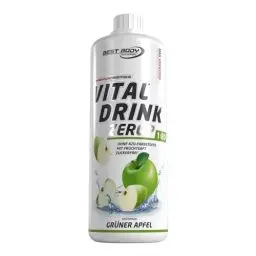 Produktbild: Best Body Nutrition Vital Drink ZEROP® - Grüner Apfel, Original Getränkekonzentrat - Sirup - zuckerfrei, 1:80 ergibt 80 Liter Fertiggetränk, 1000 ml