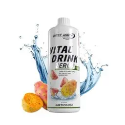Produktbild: Best Body Nutrition Vital Drink ZEROP® - Kaktusfeige, Original Getränkekonzentrat - Sirup - zuckerfrei, 1:80 ergibt 80 Liter Fertiggetränk, 1 l (1er Pack)