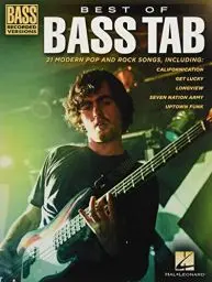 Produktbild: Best Of Bass Tab - Bass Recorded Versions: Noten, Songbook, Tabulatur für Bass-Gitarre