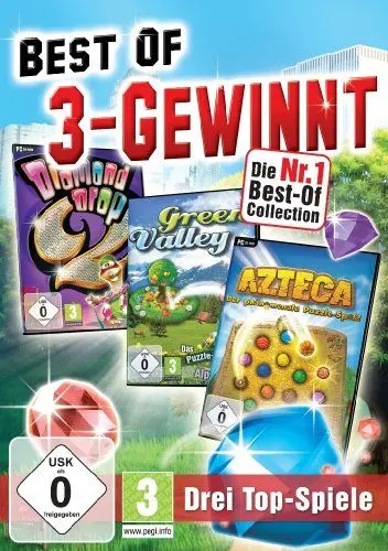 Produktbild: Best Of - 3-Gewinnt (Diamond Drop 2 / Azteca / Green Valley)
