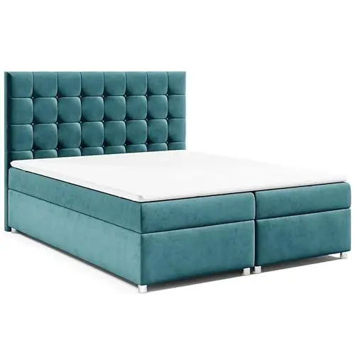 Produktbild: Best for Home Boxspringbett Trinity K-9 mit 7-Zonen-Bonell-Federkernmatratze | Boxspringbett 180x200 mit Bettkasten | Doppelbett mit Matratze und Stauraum | Polsterbett 180x200