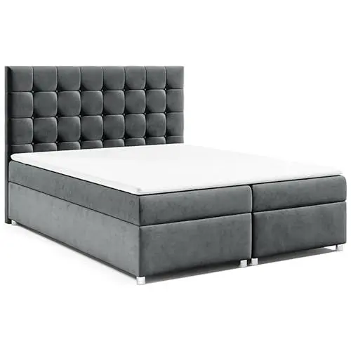 Produktbild: Best for Home Boxspringbett Trinity K-9 mit 7-Zonen-Bonell-Federkernmatratze | Boxspringbett 180x200 mit Bettkasten | Doppelbett mit Matratze und Stauraum | Polsterbett –Lieferung bis Bordsteinkante
