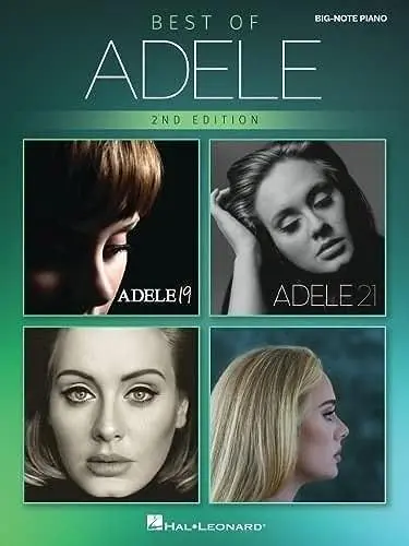 Produktbild: Best of Adele: Big-Note Piano (Easy Songbook)