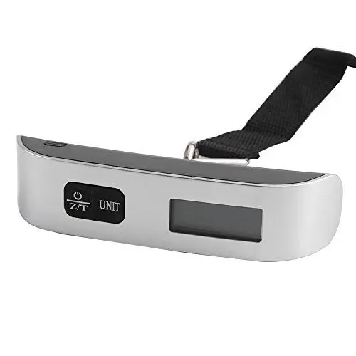 Produktbild: BestAlice Digitale Hängewaage, Gepäckwaage, 50 Kg/110 Lb, Digitale Gewichtswaage, Tragbare Reisewaage, Tragbare T-förmige LCD-Digital-Elektronik-Gepäcktaschenwaage mit Hintergrundbeleuchtung
