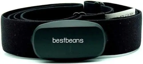 Produktbild: Heartbeat Bluetooth & ANT+ -Brustgurt Herzfrequenzmesser HRM Sensor Herzfrequenz Messer Pulsgurt, EKG-Messung Wasserdicht Kompatibel mit Wahoo, Elite HRV, Rouvy, Adidas Run, Kinomap, Pulsoid