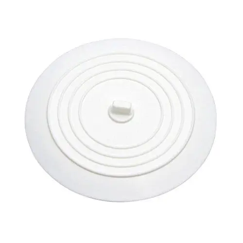 Produktbild: BESTOMZ Silikon Spülbecken Stopper Wanne Ablassschraube für Küchen Bäder Wäschereien (weiß)