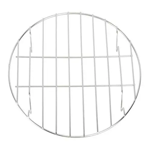 Produktbild: BESTonZON Edelstahl Grillrost Rund Backgitter Kuchengitter Abk¨¹hlgitter zum Keksen Braten Kuchen R?uchern Grillen Ausk¨¹hlen 25 cm