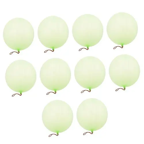 Produktbild: BESTonZON 10St Luftballons stanzen hoher Auftrieb für Ballons elektrische Luftballonpumpe partyknaller kinder Spielzeuge spielzeug kauspielzeug kinder punschbälle Schlagbälle Green