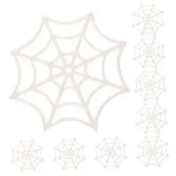 Produktbild: BESTonZON 10 Stück Teiliges Halloween Spinnenweben Deko Gruselige Kunststoff Dekoration für Spukhaus und Partys für Halloween Szenen und Außenbereiche