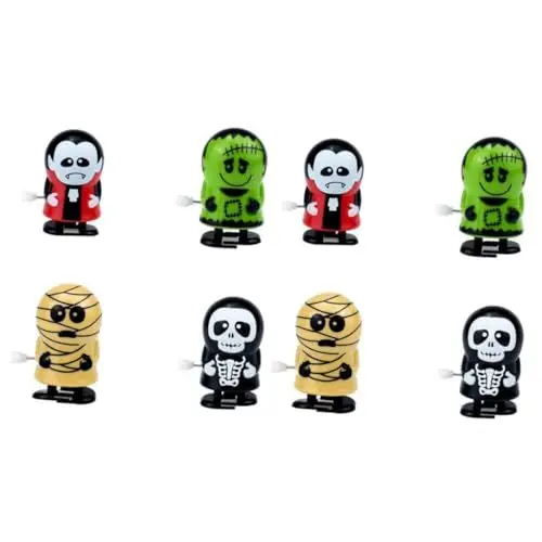 Produktbild: BESTonZON 12 STK Halloween-Partygeschenke Halloween Spielzeug Halloween Toys Haargummis Spielzeuge Mini-Spielzeug zum Aufziehen Halloween-Spielzeug zum Aufziehen werde gehen Uhrwerk Vampir