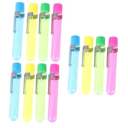 Produktbild: BESTonZON 12 STK Kinderblasenmacher seifenblasenmaschine für Kinder Bubble Machine for Bubble Maker Spielzeug Kinder Bubble Bar Stiftblasenflasche Mädchen Blasenstock Weinflasche