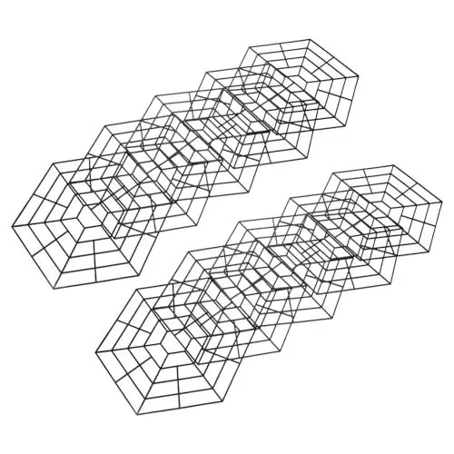 Produktbild: BESTonZON 15 Stück Teiliges Teichnetz für Fischteiche Robuste Abdeckung Feinem Kunststoffgewebe für Außenbereich Einfache Installation ohne Werkzeuge Optimaler Schutz für Fische Teichanlagen