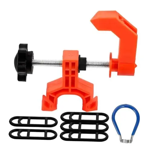 Produktbild: BESTonZON 1Satz Fahrrad Felgen Zentrierständer Einstellbares Fahrrad Reparaturwerkzeug für Rennrad Mountainbike Stabiler Truing Stand mit Bindebändern