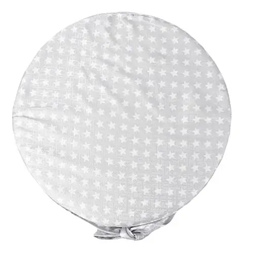 Produktbild: BESTonZON 1Stk Esssitzkissen für Kinder erhöhtes Polster Stühle für Kinder hochstuhl auflage Stuhlerhöhung Booster Esszimmerstuhlkissen für Kinder bequemes Kissen Kunstleder Silver