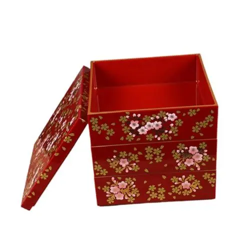 Produktbild: BESTonZON 1Stk Japanische Sushi-Box versiegelt japanische Sushi- Box. Dekor Essenstablett tragbare Sushi-Box Sushi-Behälter bronzieren Aufbewahrungskiste Container Brotdose Essensbox Plastik