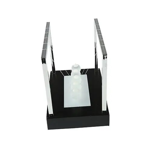 Produktbild: BESTonZON 1Stk dekorative Pendelkugel Spielzeug für den Schreibtisch Desktop-Spielzeug Büro-Schreibtischdekorationen Newton-Balance-Kugeln bürodeko büro Dekoration swor Newtown-Ball Black