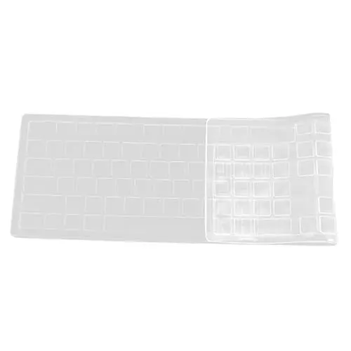 Produktbild: BESTonZON 1 STK Tastaturschutz Tastatur schutzfolie tastaturabdeckung USB-Zifferntastatur kabelgebundene Tastatur Klaviatur Schutzfilm Tastaturaufkleber Tablett transparentes Blatt Kieselgel