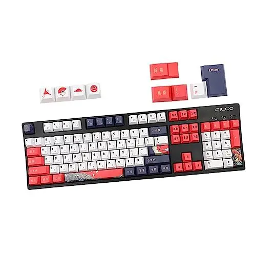 Produktbild: BESTonZON 1 Satz 113 Stück Tastenkappe Mechanische Tastatur Benutzerdefinierte Tastatur Tastaturschutz Mechanikerzubehör Tastaturmechanik Computer Tastatur Büro Tastaturkappe Sublimation