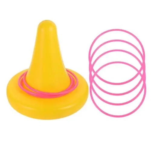 Produktbild: BESTonZON 1 Satz Einbeiniger Hocker Kinder kreatives Spielzeug Outdoor-Spielzeug für Kinder Fitness geräte fitnessgeräte Kid Toys Neuartiges Spielzeug Outdoor-Trainingszubehör Plastik Yellow