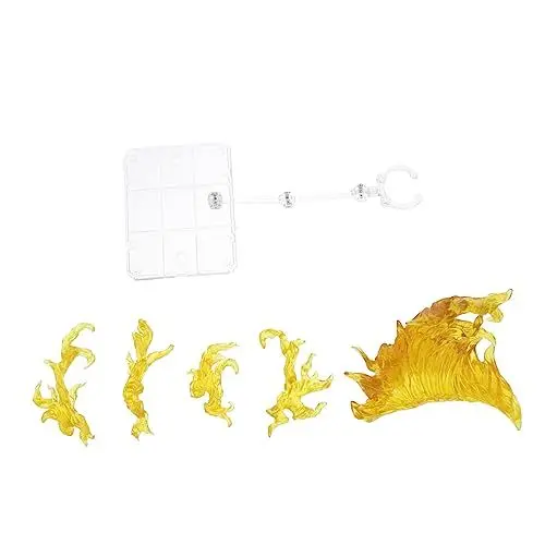 Produktbild: BESTonZON 1 Satz Figurenständer Stop-motion-animationskit Metallhalter Actionfiguren-halterständer Modell Aus Metall Waschen Mini-puppen Mini-babypuppen Flamme Lodern Spielzeugregal Plastik