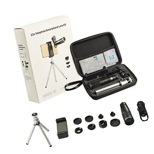 Produktbild: BESTonZON 1 Satz Fisheye-Weitwinkel-Makro Macro Lens Phone Zoom Lens Telefon-Kaleidoskop-Objektiv Telefonobjektivaufsatz Telefonkameraobjektiv Makro-Lens Fischauge Linse Weitwinkelobjektiv