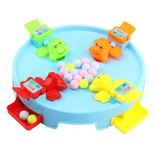 Produktbild: BESTonZON 1 Satz Frosch Pacman Spielzeug Frösche für Kinder Puzzle-Spielzeug Bohnenspielzeug Essen Gehirnspielzeug Spielzeug für Kinder kinderspielzeug Schluckspielzeug Bohnenspiel Essen Abs