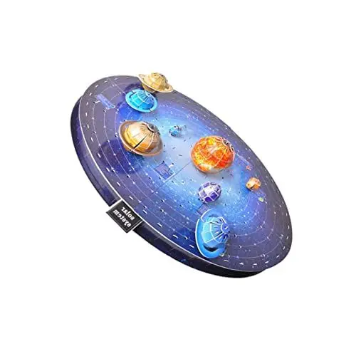 Produktbild: BESTonZON 1 Satz Sonnensystem Kidcraft-spielset Planetenmodelle Puzzle-Spielzeug 3D-Planeten-Puzzle Puzzles Rätsel Für Gehirnspielzeug Pädagogisches Rätselspielzeug Weltraumspielzeug Papier
