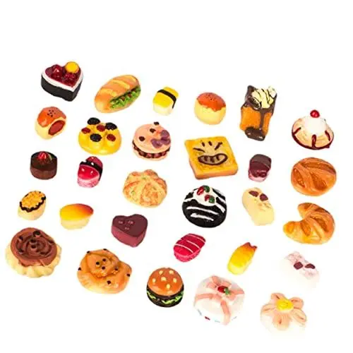 Produktbild: BESTonZON Miniatur-Sushi-Modelle Gefälschtes Brotmodell Gefälschter Kuchen Ornament Für Jungen Und Mädchen Rollenspiel Essensrequisiten-