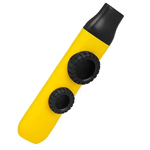 Produktbild: BESTonZON 1 Set Double Dimo ​​Kazoo Gradient Kazoo Girl Kazoos Instrument Kazoo Instrumente Drehleier Instrument Doppelloch Kazoo Professional Kazoos Kleine Instrumente Gelbe Bauchmuskeln